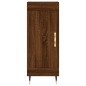 vidaXL Highboard Braun Eichen-Optik 34,5x34x180 cm Holzwerkstoff vidaXL Highboard Braun Eichen-Optik 34,5x34x180 cm Holzwerkstoff
