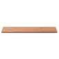 vidaXL Tischplatte 80x40x1,5 cm Rechteckig Massivholz Buche vidaXL Tischplatte 80x40x1,5 cm Rechteckig Massivholz Buche