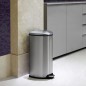 EKO Tretmülleimer Grace 35 L Mattsilber EKO Tretmülleimer Grace 35 L Mattsilber