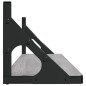 vidaXL Wandregale 2 Stk. Grau Sonoma 80x15x15,5 cm Holzwerkstoff vidaXL Wandregale 2 Stk. Grau Sonoma 80x15x15,5 cm Holzwerkstoff