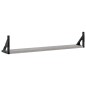 vidaXL Wandregale 2 Stk. Grau Sonoma 80x15x15,5 cm Holzwerkstoff vidaXL Wandregale 2 Stk. Grau Sonoma 80x15x15,5 cm Holzwerkstoff