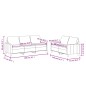 vidaXL 2-tlg. Sofagarnitur mit Kissen Creme Kunstleder vidaXL 2-tlg. Sofagarnitur mit Kissen Creme Kunstleder