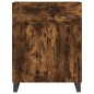 Highboard Räuchereiche 69,5x34x180 cm Holzwerkstoff Highboard Räuchereiche 69,5x34x180 cm Holzwerkstoff