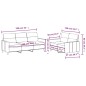 vidaXL 2-tlg. Sofagarnitur mit Kissen Taupe Stoff vidaXL 2-tlg. Sofagarnitur mit Kissen Taupe Stoff