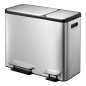 EKO Tretmülleimer EcoCasa 3x15 L Mattsilber EKO Tretmülleimer EcoCasa 3x15 L Mattsilber