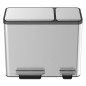 EKO Tretmülleimer EcoCasa 3x15 L Mattsilber EKO Tretmülleimer EcoCasa 3x15 L Mattsilber