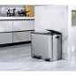 EKO Tretmülleimer EcoCasa 3x15 L Mattsilber EKO Tretmülleimer EcoCasa 3x15 L Mattsilber
