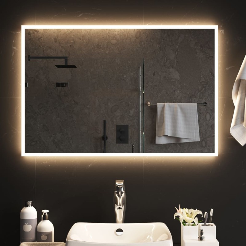 vidaXL LED-Badspiegel 60x90 cm vidaXL LED-Badspiegel 60x90 cm
