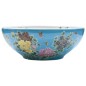 vidaXL Aufsatzwaschbecken Mehrfarbig Rund Ø41x14 cm Keramik vidaXL Aufsatzwaschbecken Mehrfarbig Rund Ø41x14 cm Keramik
