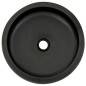 vidaXL Aufsatzwaschbecken Schwarz und Braun Rund Ø41x14 cm Keramik vidaXL Aufsatzwaschbecken Schwarz und Braun Rund Ø41x14 cm Keramik