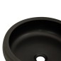 vidaXL Aufsatzwaschbecken Schwarz und Braun Rund Ø41x14 cm Keramik vidaXL Aufsatzwaschbecken Schwarz und Braun Rund Ø41x14 cm Keramik