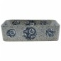 vidaXL Aufsatzwaschbecken Mehrfarbig Rechteckig 46x35,5x13cm Keramik vidaXL Aufsatzwaschbecken Mehrfarbig Rechteckig 46x35,5x13cm Keramik