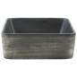 vidaXL Aufsatzwaschbecken Schwarz Braun Rechteck 46x35,5x13cm Keramik vidaXL Aufsatzwaschbecken Schwarz Braun Rechteck 46x35,5x13cm Keramik