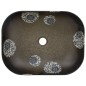 vidaXL Aufsatzwaschbecken Mehrfarbig Rechteckig 48x37,5x13,5cm Keramik vidaXL Aufsatzwaschbecken Mehrfarbig Rechteckig 48x37,5x13,5cm Keramik