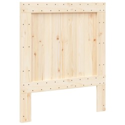 vidaXL Kopfteil 90x104 cm Massivholz Kiefer