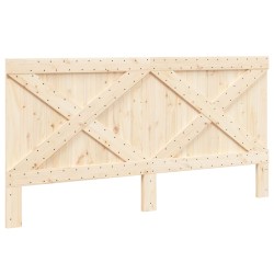 vidaXL Kopfteil 200x104 cm Massivholz Kiefer