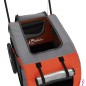 vidaXL Fahrradanhänger Hunde Orange und Schwarz Oxford-Gewebe & Eisen vidaXL Fahrradanhänger Hunde Orange und Schwarz Oxford-Gewebe & Eisen