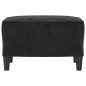vidaXL Fußhocker Schwarz 60x50x41 cm Samt vidaXL Fußhocker Schwarz 60x50x41 cm Samt