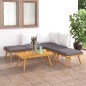 vidaXL 6-tlg. Garten-Lounge-Set Massivholz Akazie vidaXL 6-tlg. Garten-Lounge-Set Massivholz Akazie