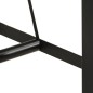 vidaXL Bartisch 55x55x107 cm Massivholz Akazie und Eisen vidaXL Bartisch 55x55x107 cm Massivholz Akazie und Eisen
