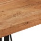 vidaXL Bartisch 55x55x107 cm Massivholz Akazie und Eisen vidaXL Bartisch 55x55x107 cm Massivholz Akazie und Eisen
