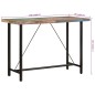 vidaXL Bartisch 150x70x107 cm Altholz Massiv und Eisen vidaXL Bartisch 150x70x107 cm Altholz Massiv und Eisen