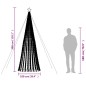 vidaXL Weihnachtsbaum Kegelform 688 LEDs Warmweiß 300 cm vidaXL Weihnachtsbaum Kegelform 688 LEDs Warmweiß 300 cm