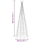 vidaXL LED-Weihnachtsbaum mit Erdspießen 570 LEDs Kaltweiß 300 cm vidaXL LED-Weihnachtsbaum mit Erdspießen 570 LEDs Kaltweiß 300 cm