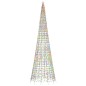 vidaXL LED-Weihnachtsbaum für Fahnenmast 1534 LEDs Mehrfarbig 500 cm vidaXL LED-Weihnachtsbaum für Fahnenmast 1534 LEDs Mehrfarbig 500 cm