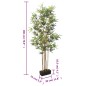 vidaXL Bambusbaum Künstlich 1104 Blätter 180 cm Grün vidaXL Bambusbaum Künstlich 1104 Blätter 180 cm Grün