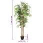 vidaXL Bambusbaum Künstlich 1605 Blätter 180 cm Grün vidaXL Bambusbaum Künstlich 1605 Blätter 180 cm Grün