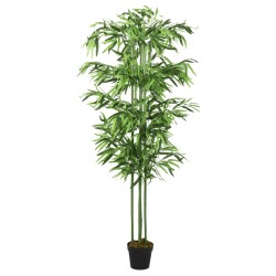vidaXL Bambusbaum Künstlich 384 Blätter 120 cm Grün