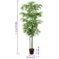 vidaXL Bambusbaum Künstlich 384 Blätter 120 cm Grün vidaXL Bambusbaum Künstlich 384 Blätter 120 cm Grün