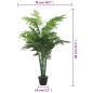 vidaXL Palme Künstlich 18 Blätter 80 cm Grün vidaXL Palme Künstlich 18 Blätter 80 cm Grün