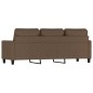 vidaXL 3-Sitzer-Sofa Braun 180 cm Stoff vidaXL 3-Sitzer-Sofa Braun 180 cm Stoff