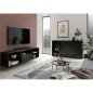 FMD TV-Schrank 153,5x31,7x52 cm Schwarz FMD TV-Schrank 153,5x31,7x52 cm Schwarz