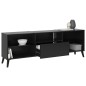 FMD TV-Schrank 153,5x31,7x52 cm Schwarz FMD TV-Schrank 153,5x31,7x52 cm Schwarz