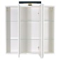 FMD Spiegelschrank 70x19x67,6 cm Weiß FMD Spiegelschrank 70x19x67,6 cm Weiß
