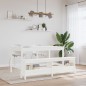 vidaXL Flurbank Weiß 160x28x45 cm Massivholz Kiefer vidaXL Flurbank Weiß 160x28x45 cm Massivholz Kiefer