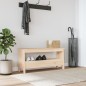 vidaXL Flurbank 100x28x45 cm Massivholz Kiefer vidaXL Flurbank 100x28x45 cm Massivholz Kiefer