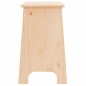 vidaXL Flurbank 100x28x45 cm Massivholz Kiefer vidaXL Flurbank 100x28x45 cm Massivholz Kiefer