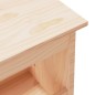 vidaXL Flurbank 100x28x45 cm Massivholz Kiefer vidaXL Flurbank 100x28x45 cm Massivholz Kiefer