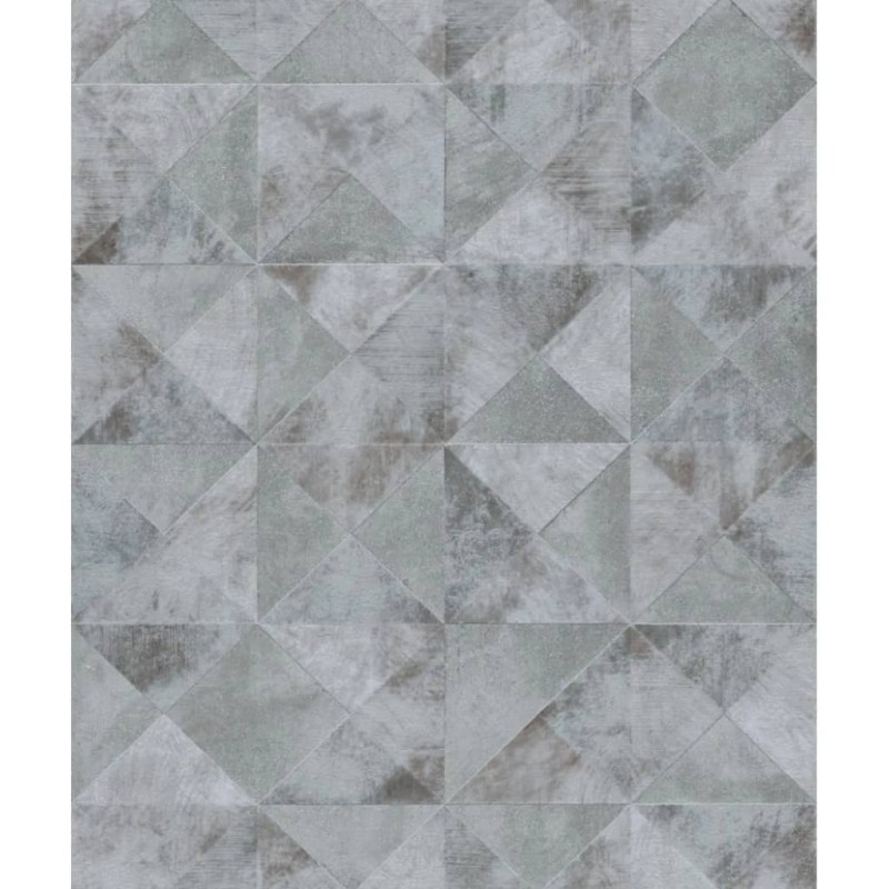 Noordwand Tapete Topchic Graphic Shapes Facet Metallic-Grau Noordwand Tapete Topchic Graphic Shapes Facet Metallic-Grau
