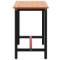 vidaXL Werkbank 200x55x81,5 cm Massivholz Buche und Metall vidaXL Werkbank 200x55x81,5 cm Massivholz Buche und Metall