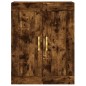 vidaXL Wandschränke 2 Stk. Räuchereiche Holzwerkstoff vidaXL Wandschränke 2 Stk. Räuchereiche Holzwerkstoff