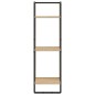 vidaXL Wandregal 3 Fächer Sonoma-Eiche 30x25x100 cm Holzwerkstoff vidaXL Wandregal 3 Fächer Sonoma-Eiche 30x25x100 cm Holzwerkstoff