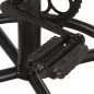 vidaXL Barhocker 2 Stk. Schwarz Echtes Ziegenleder vidaXL Barhocker 2 Stk. Schwarz Echtes Ziegenleder