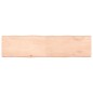 vidaXL Tischplatte 160x40x6 cm Massivholz Eiche Unbehandelt Baumkante vidaXL Tischplatte 160x40x6 cm Massivholz Eiche Unbehandelt Baumkante