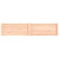 vidaXL Tischplatte 180x40x4 cm Massivholz Eiche Unbehandelt Baumkante vidaXL Tischplatte 180x40x4 cm Massivholz Eiche Unbehandelt Baumkante