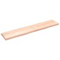 vidaXL Tischplatte 200x40x6 cm Massivholz Eiche Unbehandelt Baumkante vidaXL Tischplatte 200x40x6 cm Massivholz Eiche Unbehandelt Baumkante